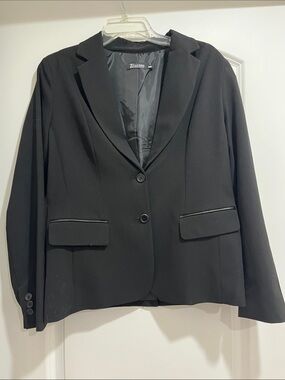New York & Company Black Women's Blazer - Notched Lapel